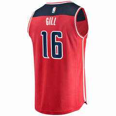 NBA Anthony Gill Washington Wizards Fast Break Replica Jersey