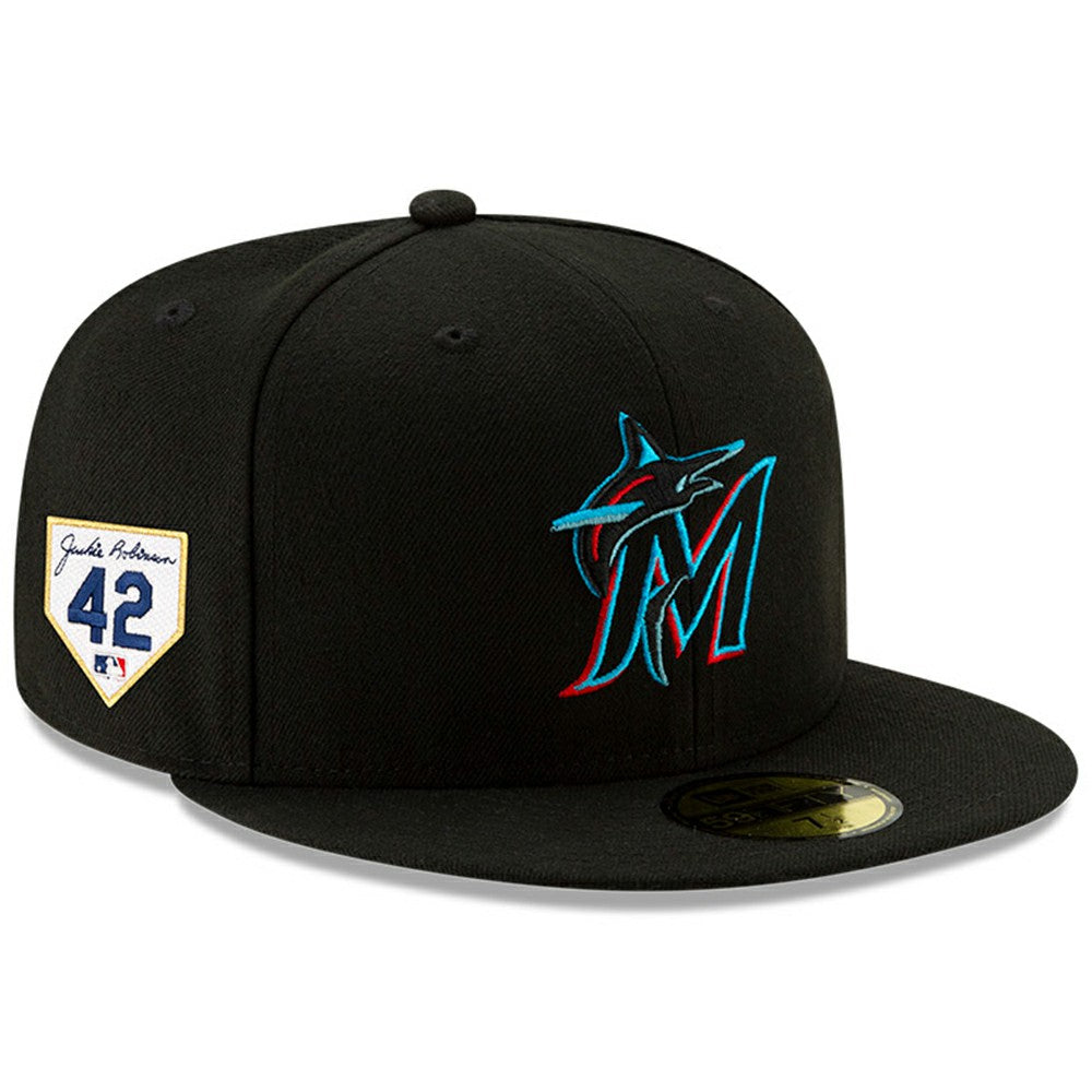 MLB Miami Marlins New Era 2024 Jackie Robinson Day 59FIFTY Fitted Hat