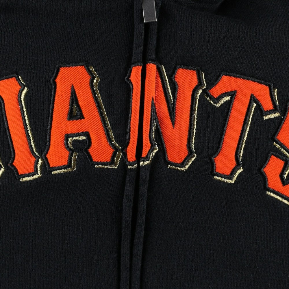 MLB San Francisco Giants Youth Wordmark Full-Zip Fleece Hoodie