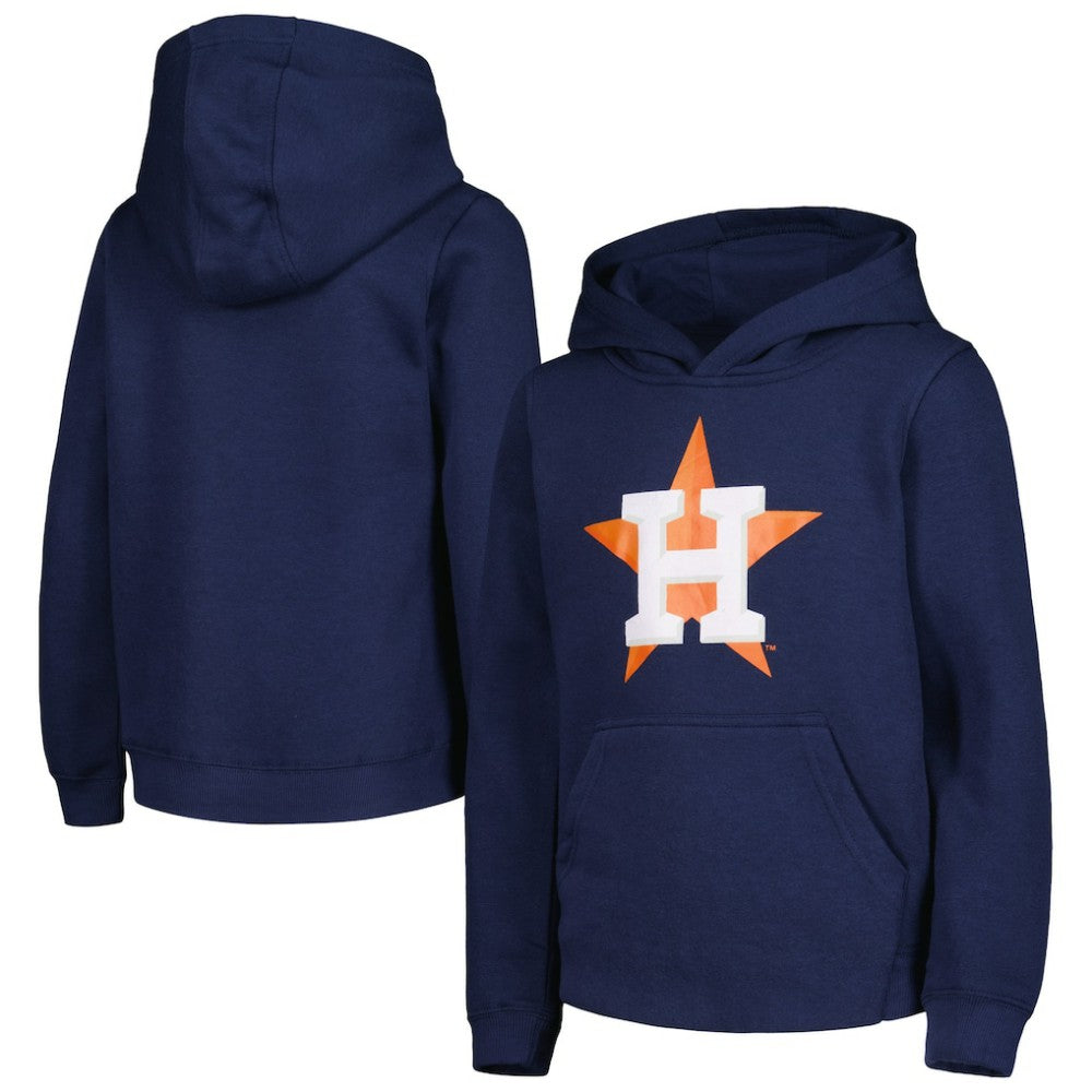 MLB Houston Astros Youth Team Primary Logo Pullover Hoodie