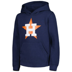 MLB Houston Astros Youth Team Primary Logo Pullover Hoodie