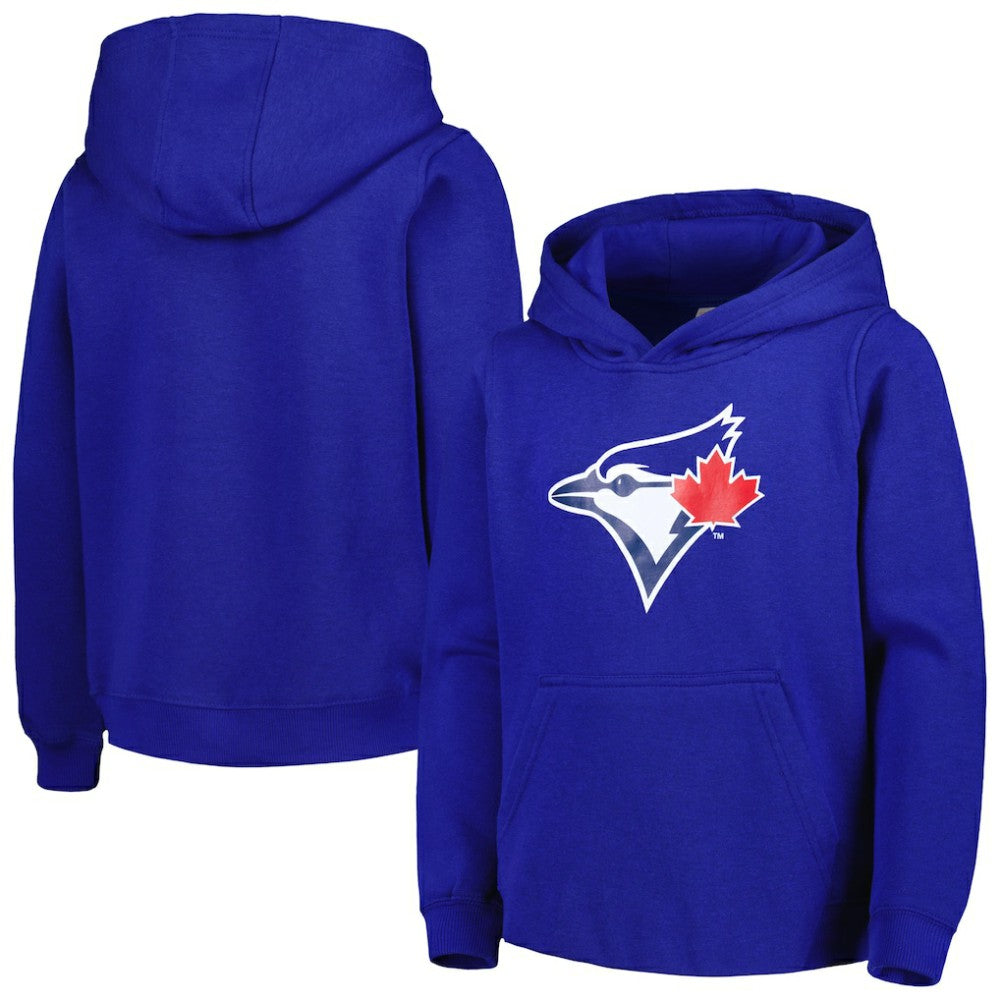 MLB Toronto Blue Jays Youth Team Primary Logo Pullover Hoodie