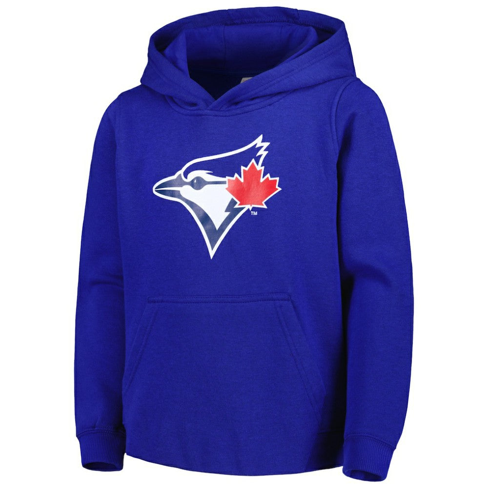MLB Toronto Blue Jays Youth Team Primary Logo Pullover Hoodie