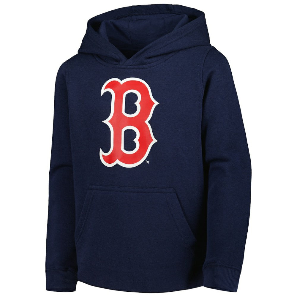 MLB Boston Red Sox Youth Team Primary Logo Pullover Hoodie