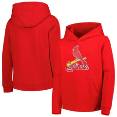 MLB St. Louis Cardinals Youth Team Primary Logo Pullover Hoodie