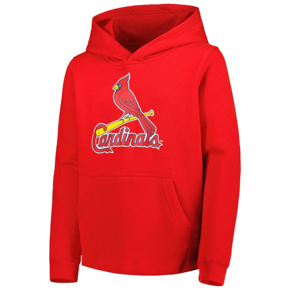MLB St. Louis Cardinals Youth Team Primary Logo Pullover Hoodie