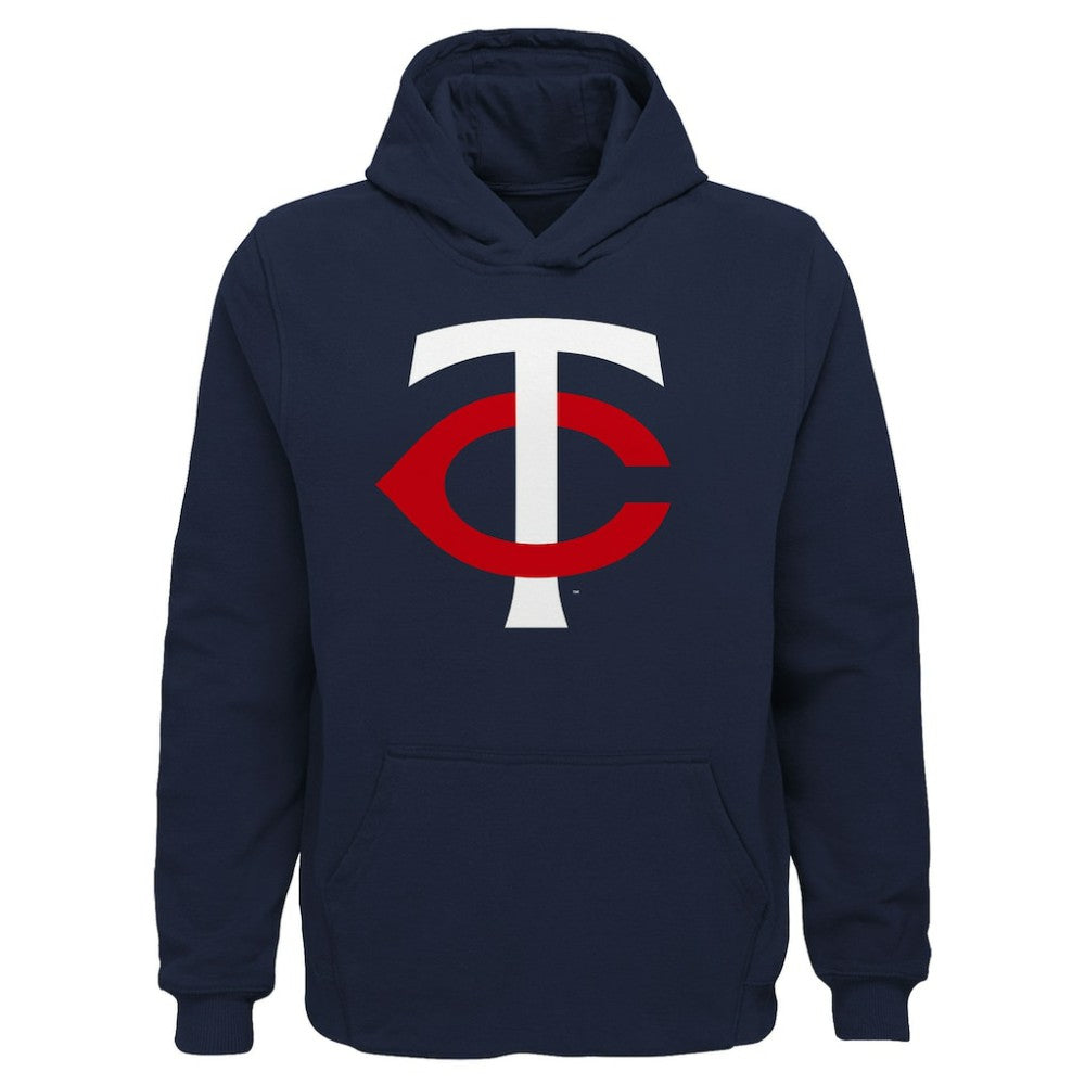 MLB Minnesota Twins Youth Team Primary Logo Pullover Hoodie