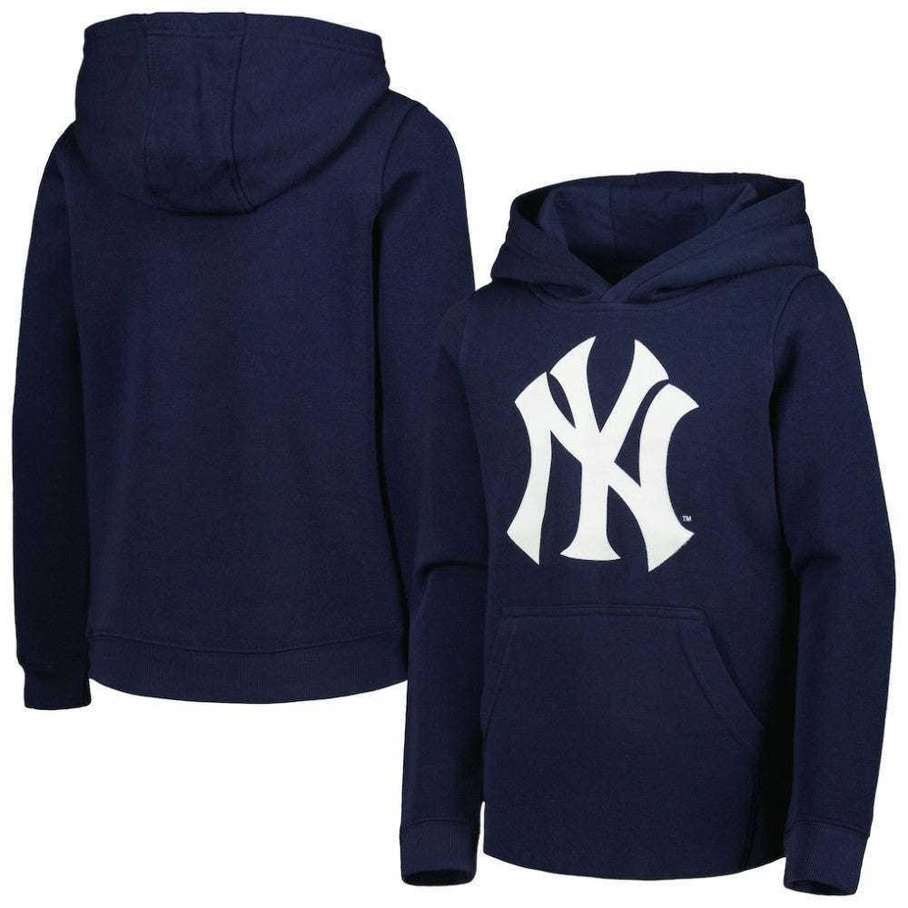 MLB New York Yankees Youth Team Primary Logo Pullover Hoodie