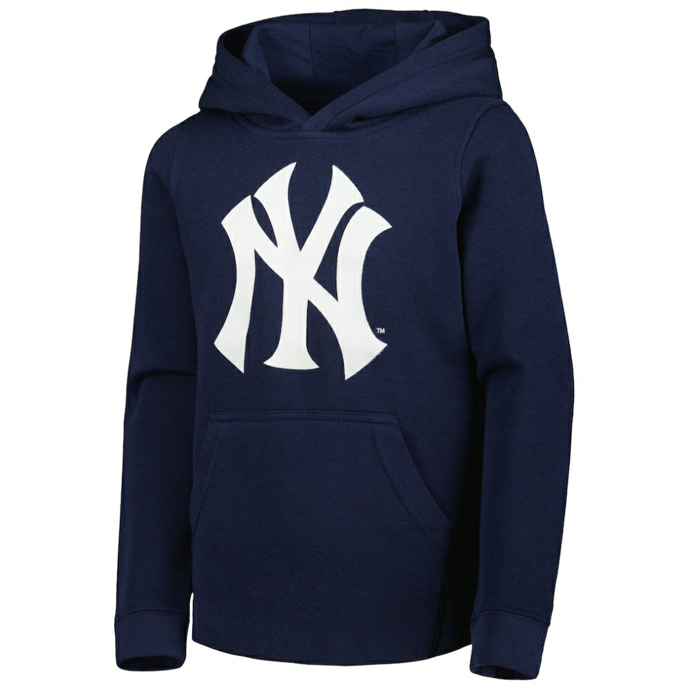 MLB New York Yankees Youth Team Primary Logo Pullover Hoodie