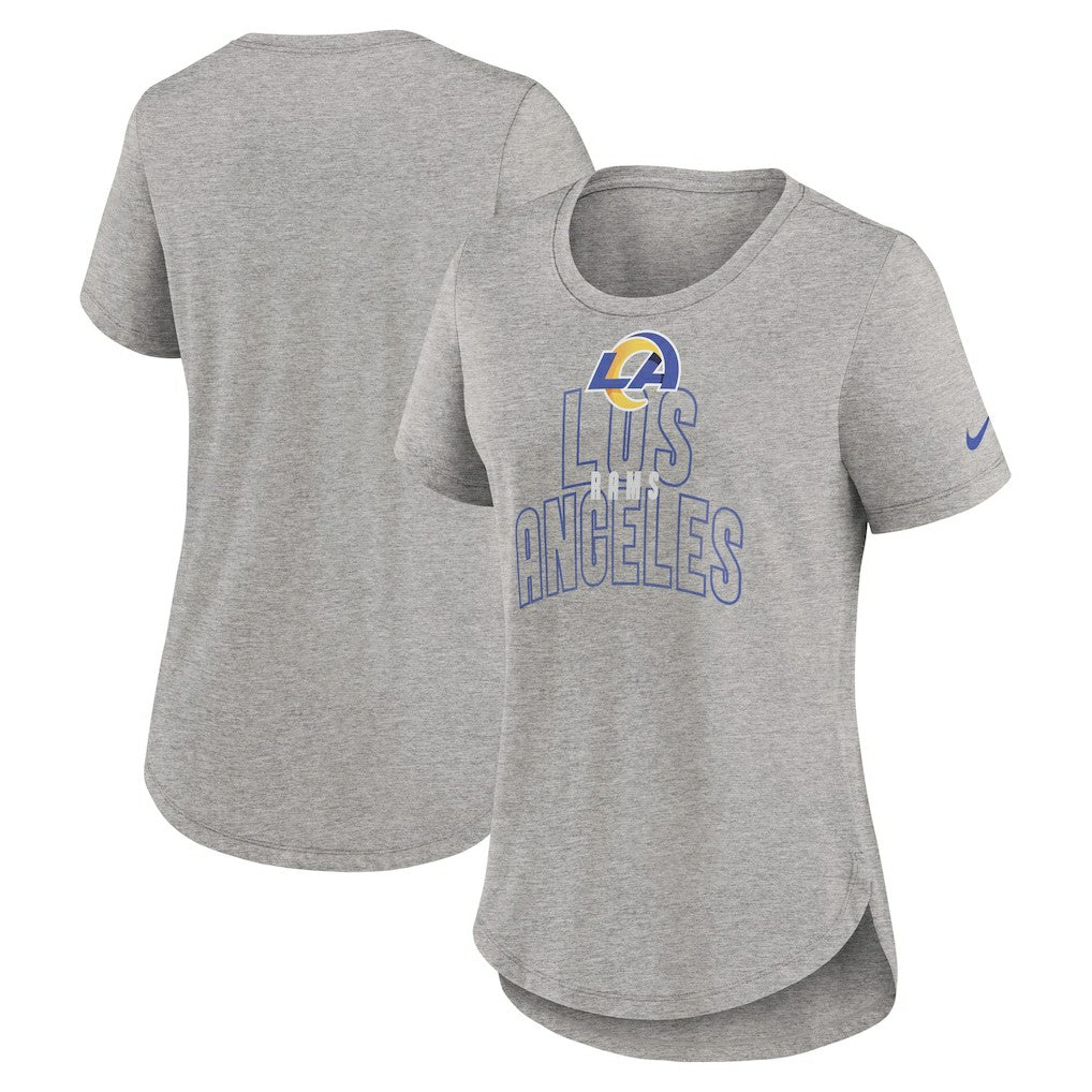 Women's Fashion Tri-Blend T-Shirt - Los Angeles Rams
