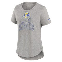 Women's Fashion Tri-Blend T-Shirt - Los Angeles Rams