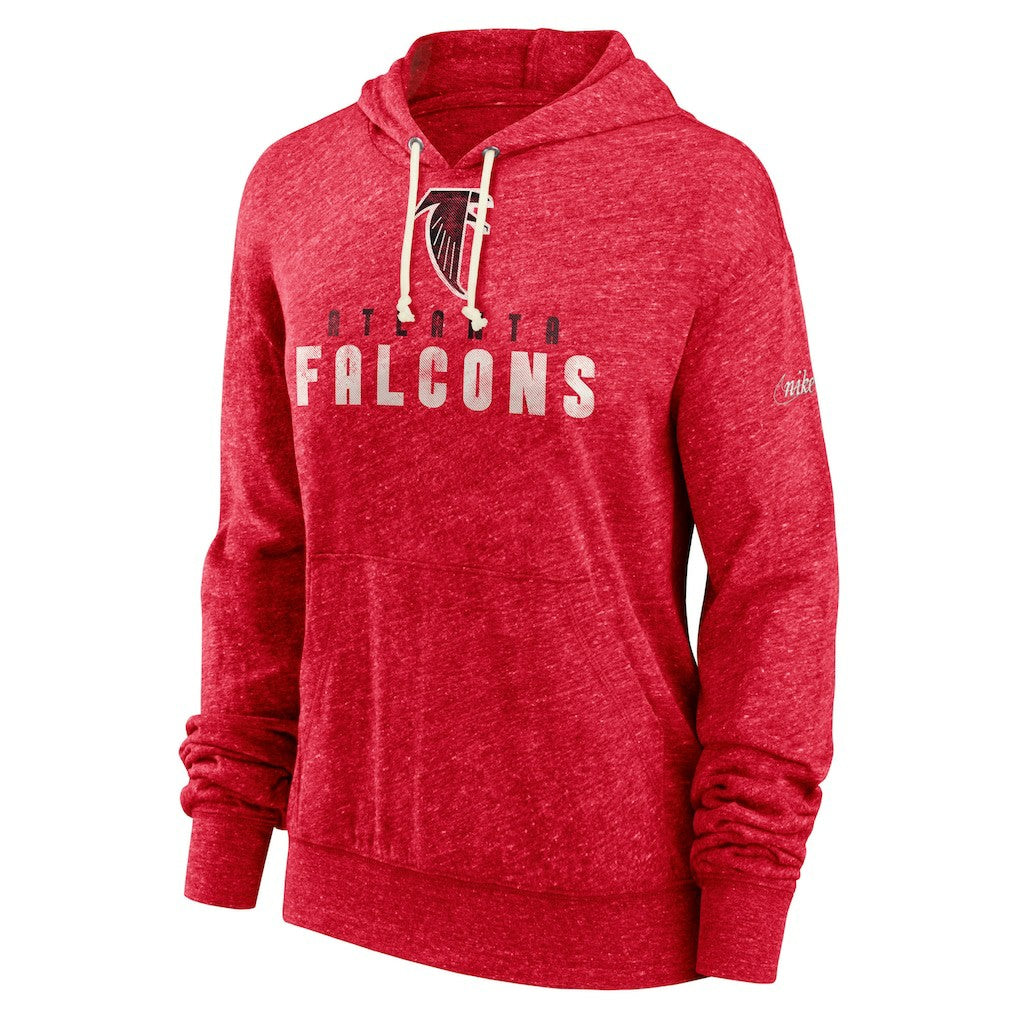 Women's Rewind Gym Vintage Lightweight Pullover Hoodie - Atlanta Falcons