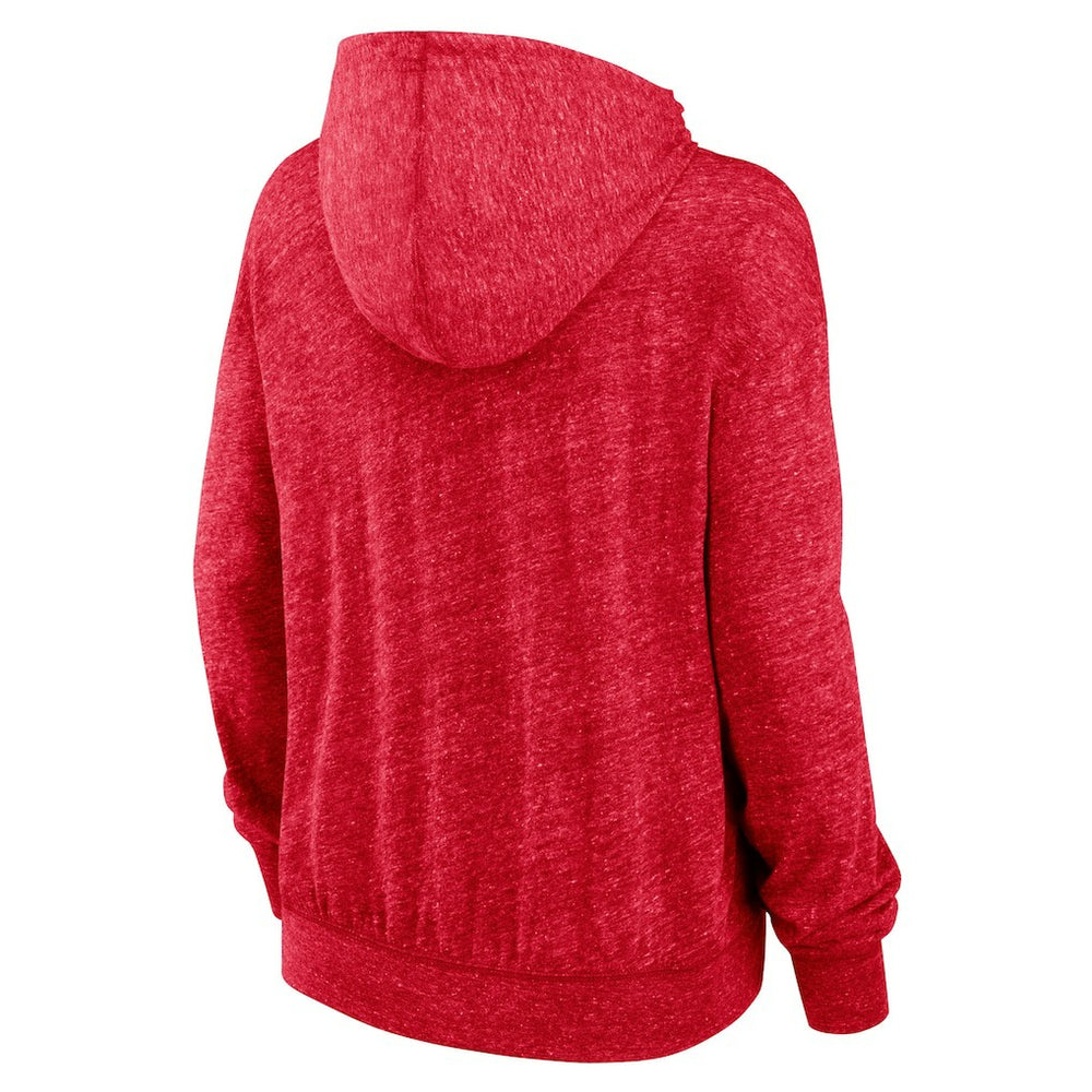 Women's Rewind Gym Vintage Lightweight Pullover Hoodie - Atlanta Falcons