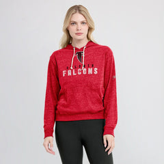 Women's Rewind Gym Vintage Lightweight Pullover Hoodie - Atlanta Falcons