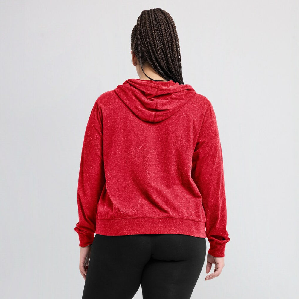 Women's Rewind Gym Vintage Lightweight Pullover Hoodie - Atlanta Falcons