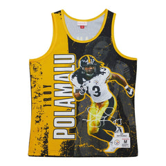 Troy Polamalu  2007 Player Burst Tank Top - Pittsburgh Steelers