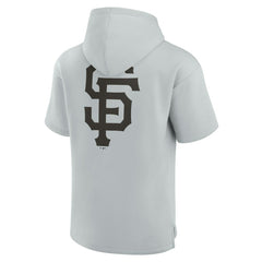 MLB San Francisco Giants Fanatics Unisex Elements Super Soft Fleece Short Sleeve Pullover Hoodie
