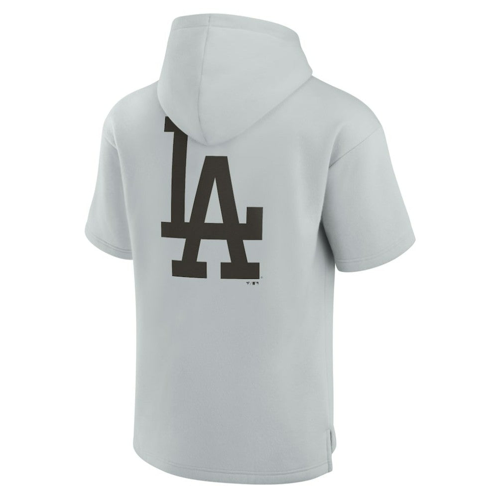 MLB Los Angeles Dodgers Fanatics Unisex Elements Super Soft Fleece Short Sleeve Pullover Hoodie