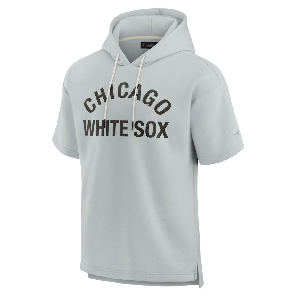 MLB Chicago White Sox Fanatics Unisex Elements Super Soft Fleece Short Sleeve Pullover Hoodie
