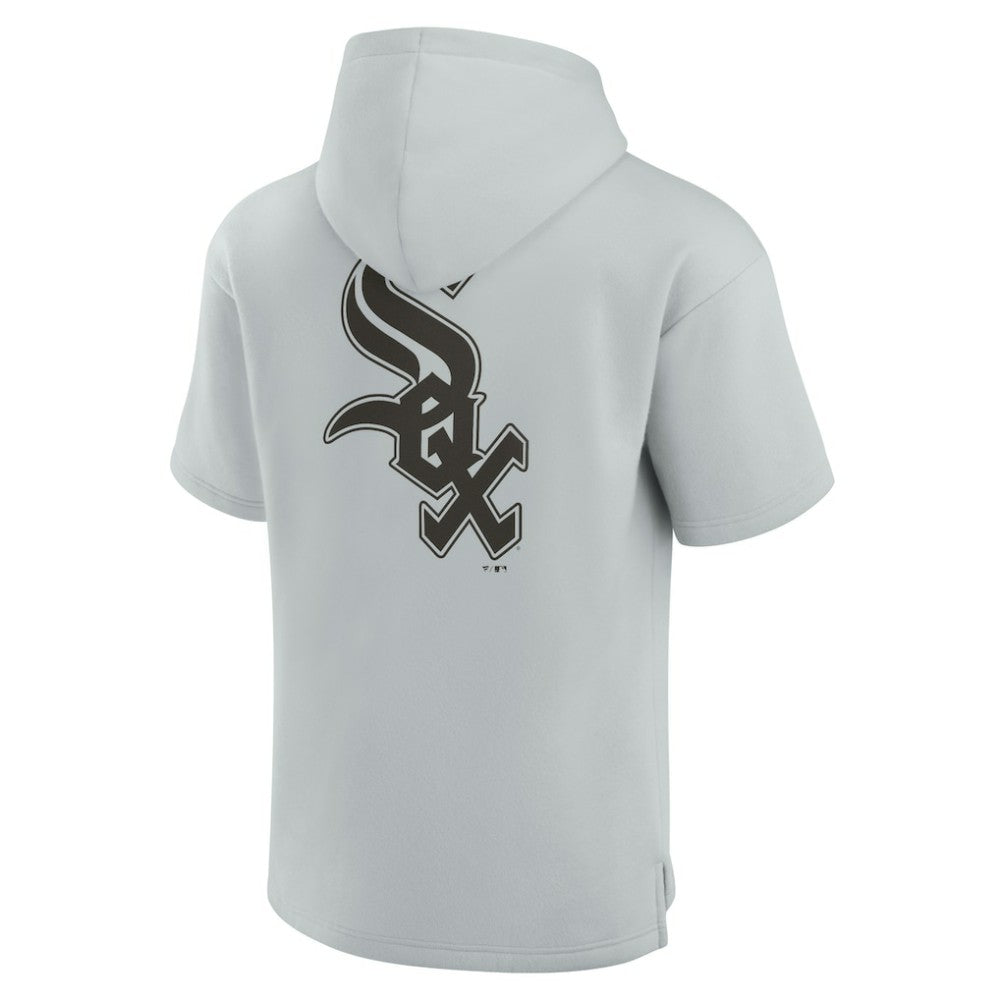 MLB Chicago White Sox Fanatics Unisex Elements Super Soft Fleece Short Sleeve Pullover Hoodie