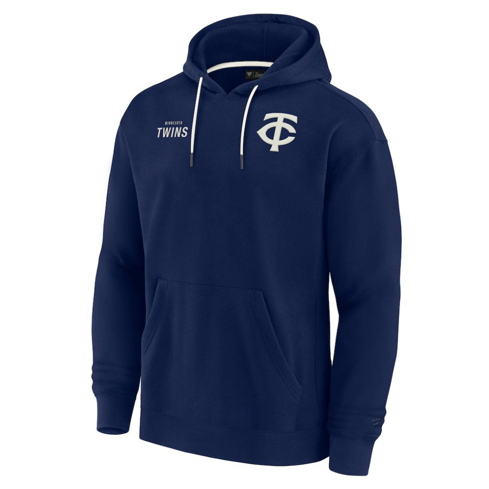 MLB Minnesota Twins Fanatics Unisex Elements Super Soft Fleece Pullover Hoodie