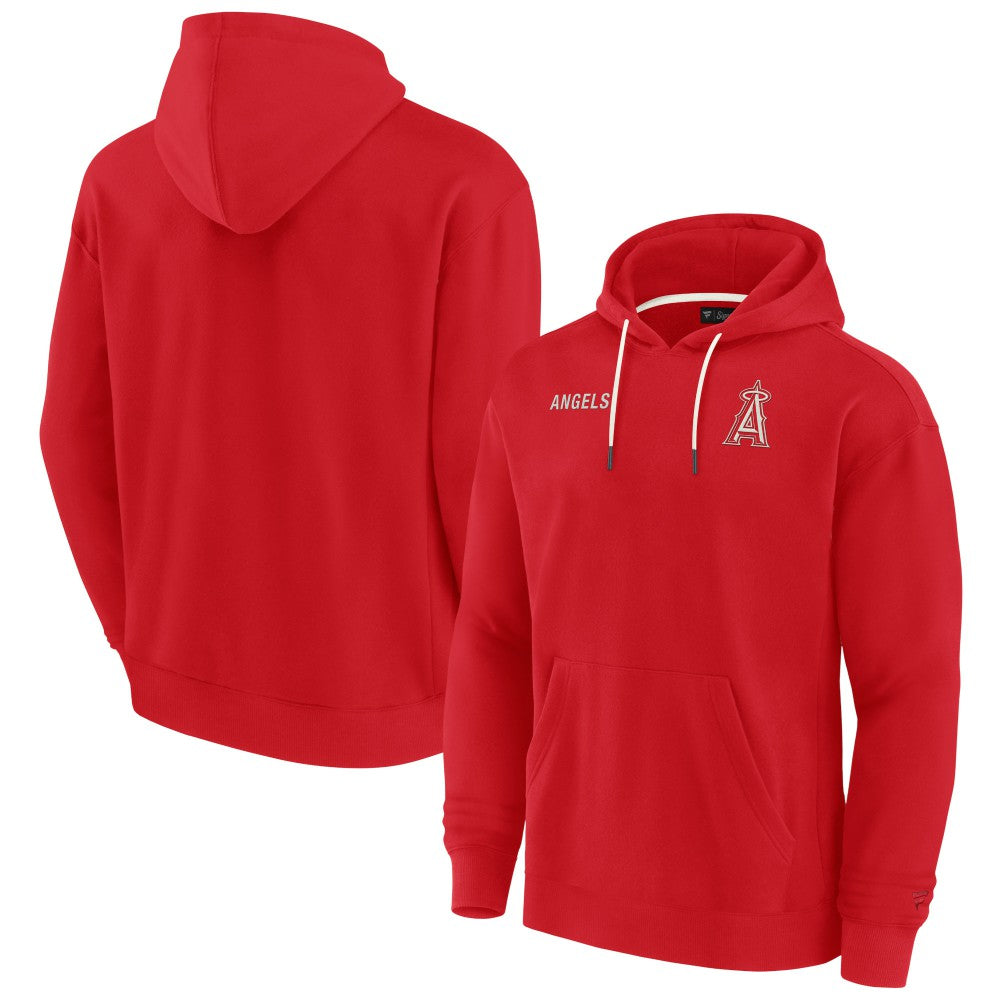 MLB Los Angeles Angels Fanatics Unisex Elements Super Soft Fleece Pullover Hoodie