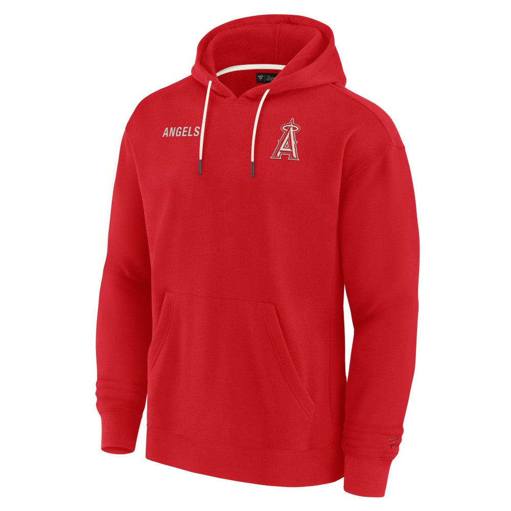 MLB Los Angeles Angels Fanatics Unisex Elements Super Soft Fleece Pullover Hoodie