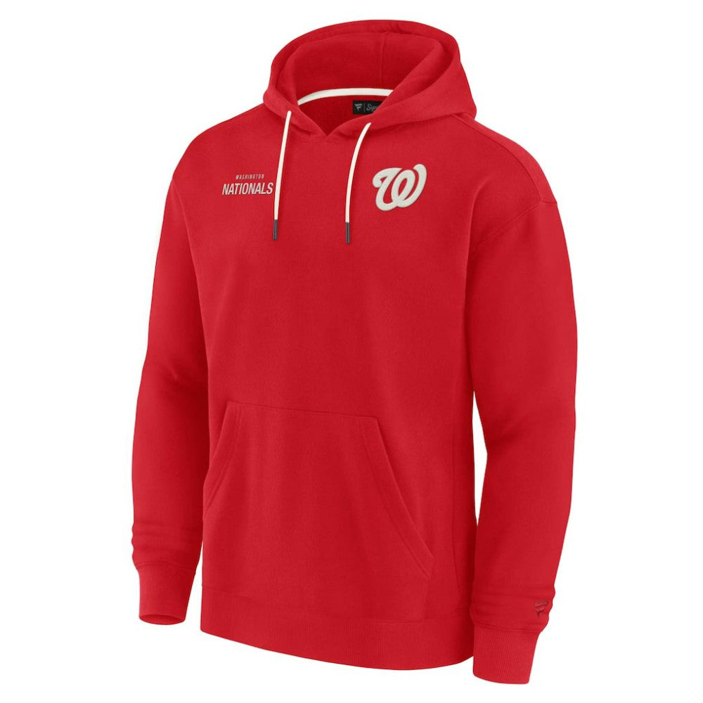 MLB Washington Nationals Fanatics Unisex Elements Super Soft Fleece Pullover Hoodie