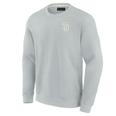 MLB San Diego Padres Fanatics Unisex Super Soft Pullover Crew Sweatshirt