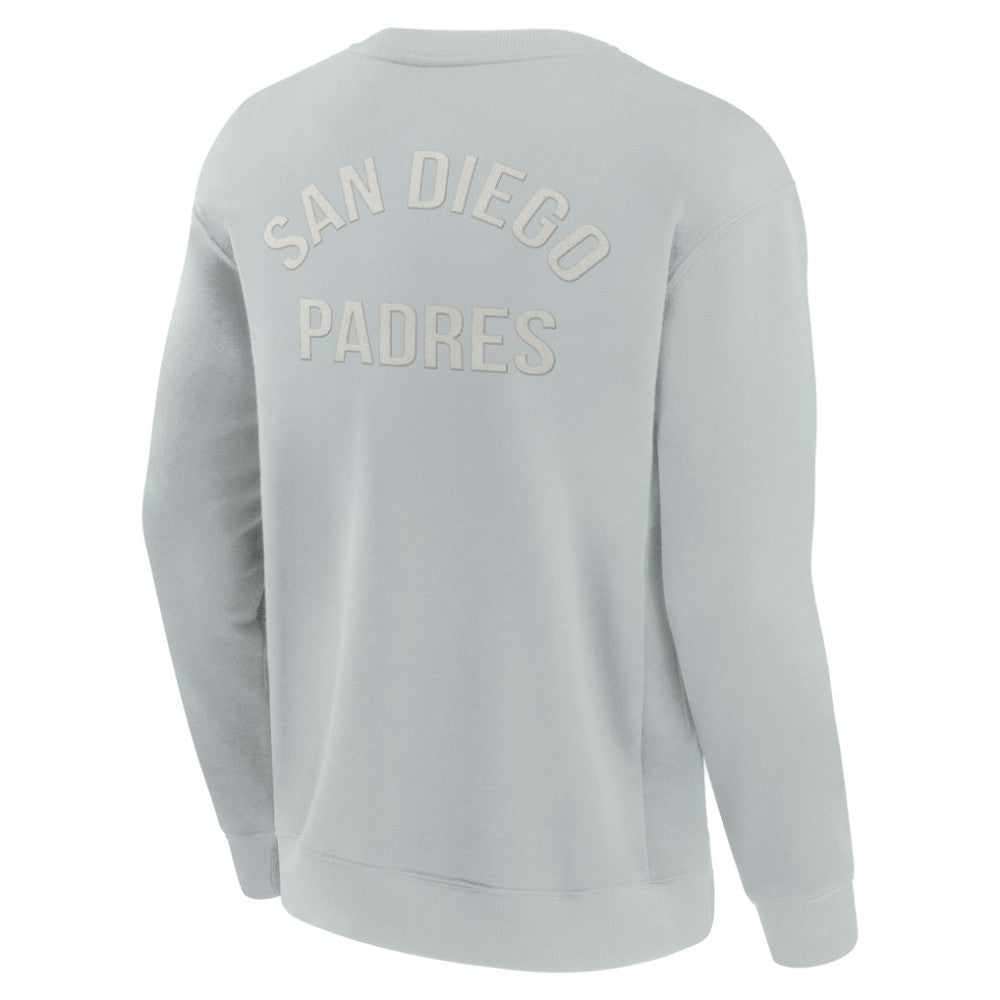 MLB San Diego Padres Fanatics Unisex Super Soft Pullover Crew Sweatshirt