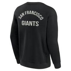 MLB San Francisco Giants Fanatics Unisex Super Soft Pullover Crew Sweatshirt