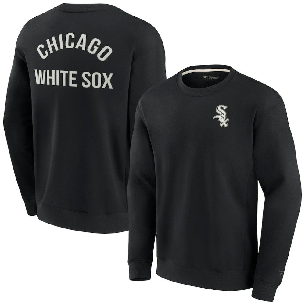 MLB Chicago White Sox Fanatics Unisex Super Soft Pullover Crew Sweatshirt