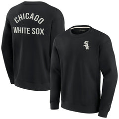 MLB Chicago White Sox Fanatics Unisex Super Soft Pullover Crew Sweatshirt