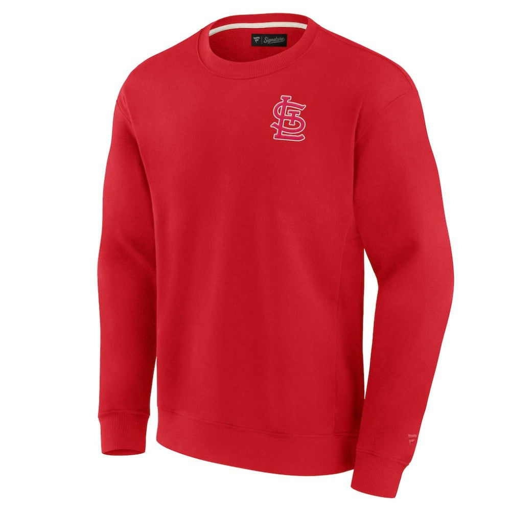 MLB St. Louis Cardinals Fanatics Unisex Super Soft Pullover Crew Sweatshirt