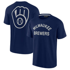 MLB Milwaukee Brewers Fanatics Unisex Elements Super Soft Short Sleeve T-Shirt