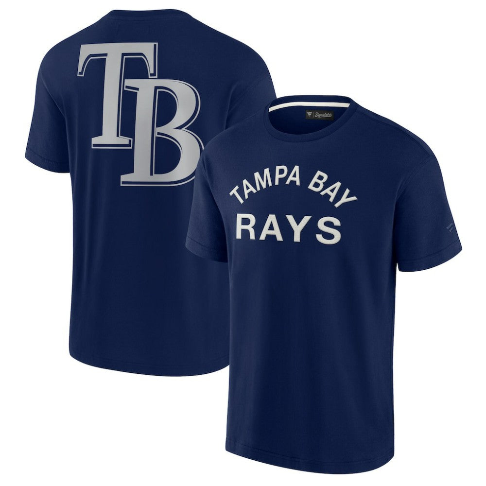 MLB Tampa Bay Rays Fanatics Unisex Elements Super Soft Short Sleeve T-Shirt