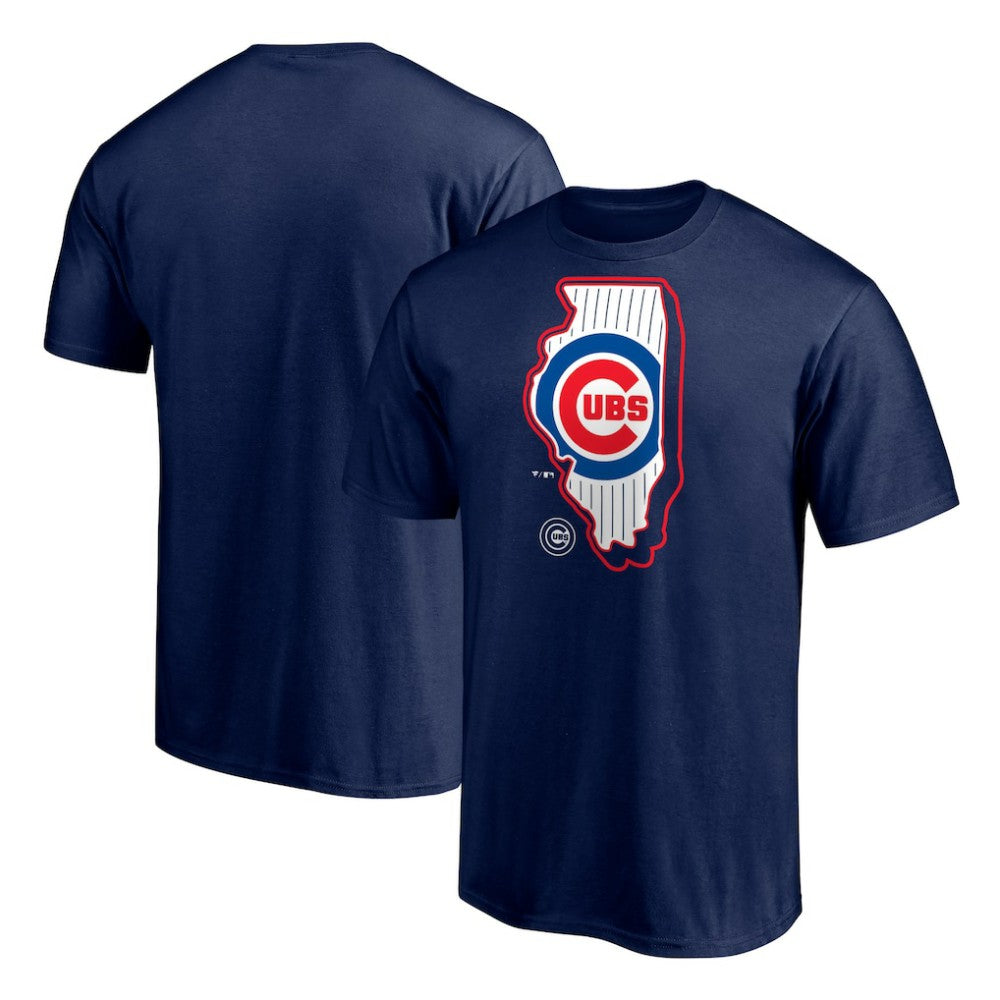MLB Chicago Cubs Paint the Black State T-Shirt
