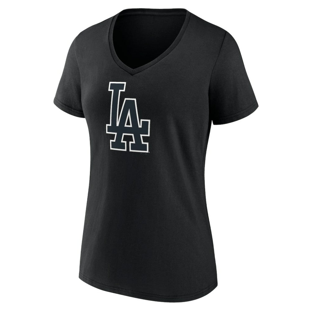 MLB Los Angeles Dodgers Women's Rough Diamond V-Neck T-Shirt