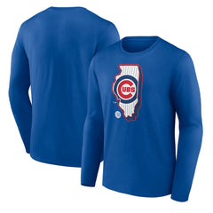 MLB Chicago Cubs Paint the Black Long Sleeve T-Shirt