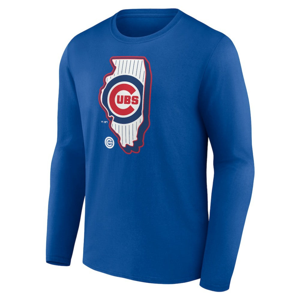 MLB Chicago Cubs Paint the Black Long Sleeve T-Shirt
