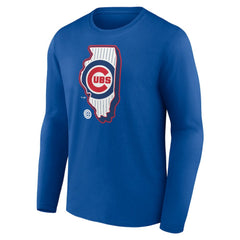 MLB Chicago Cubs Paint the Black Long Sleeve T-Shirt