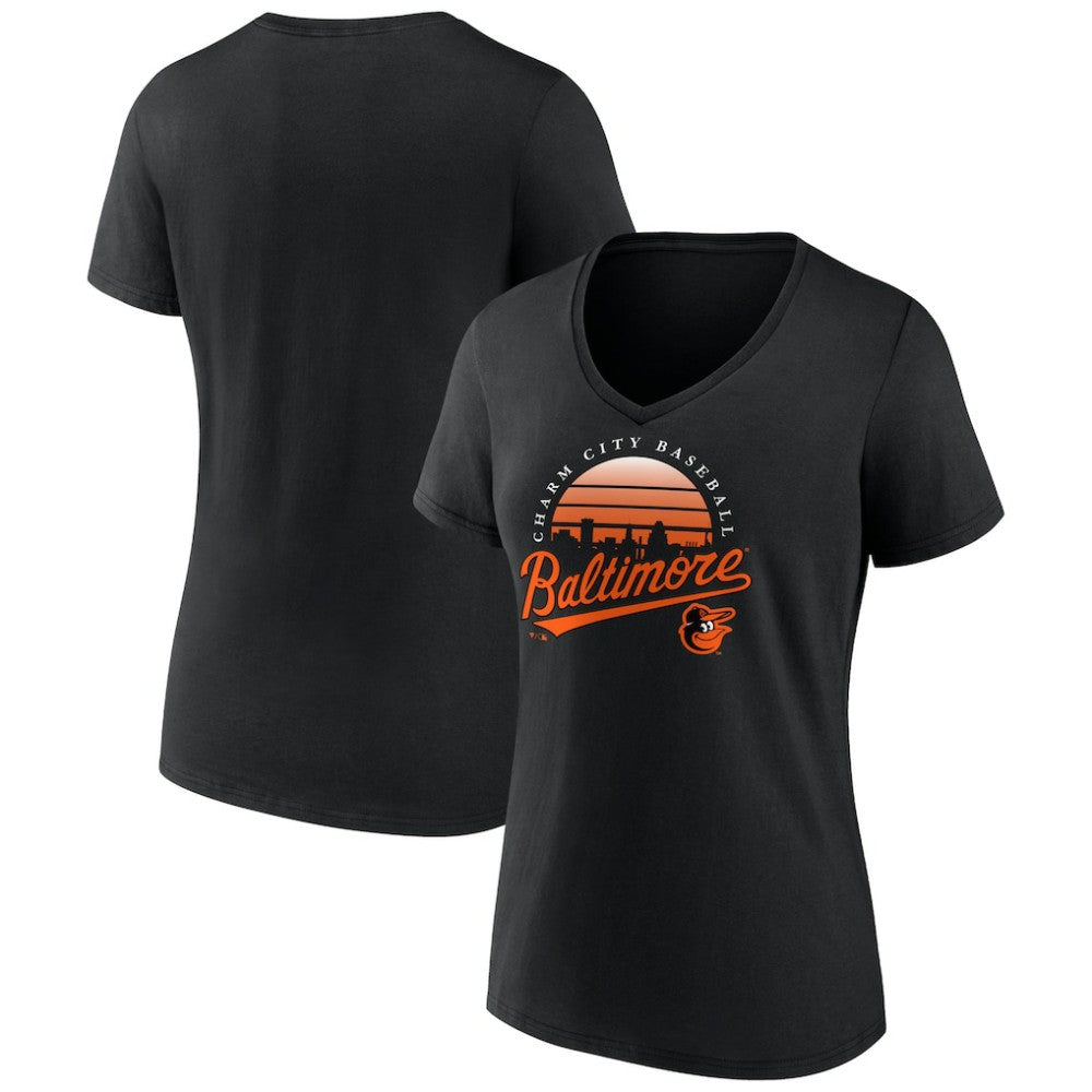 MLB Baltimore Orioles Women's One Champion V-Neck T-Shirt