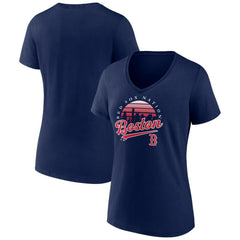 MLB Boston Red Sox Women's One Champion V-Neck T-Shirt