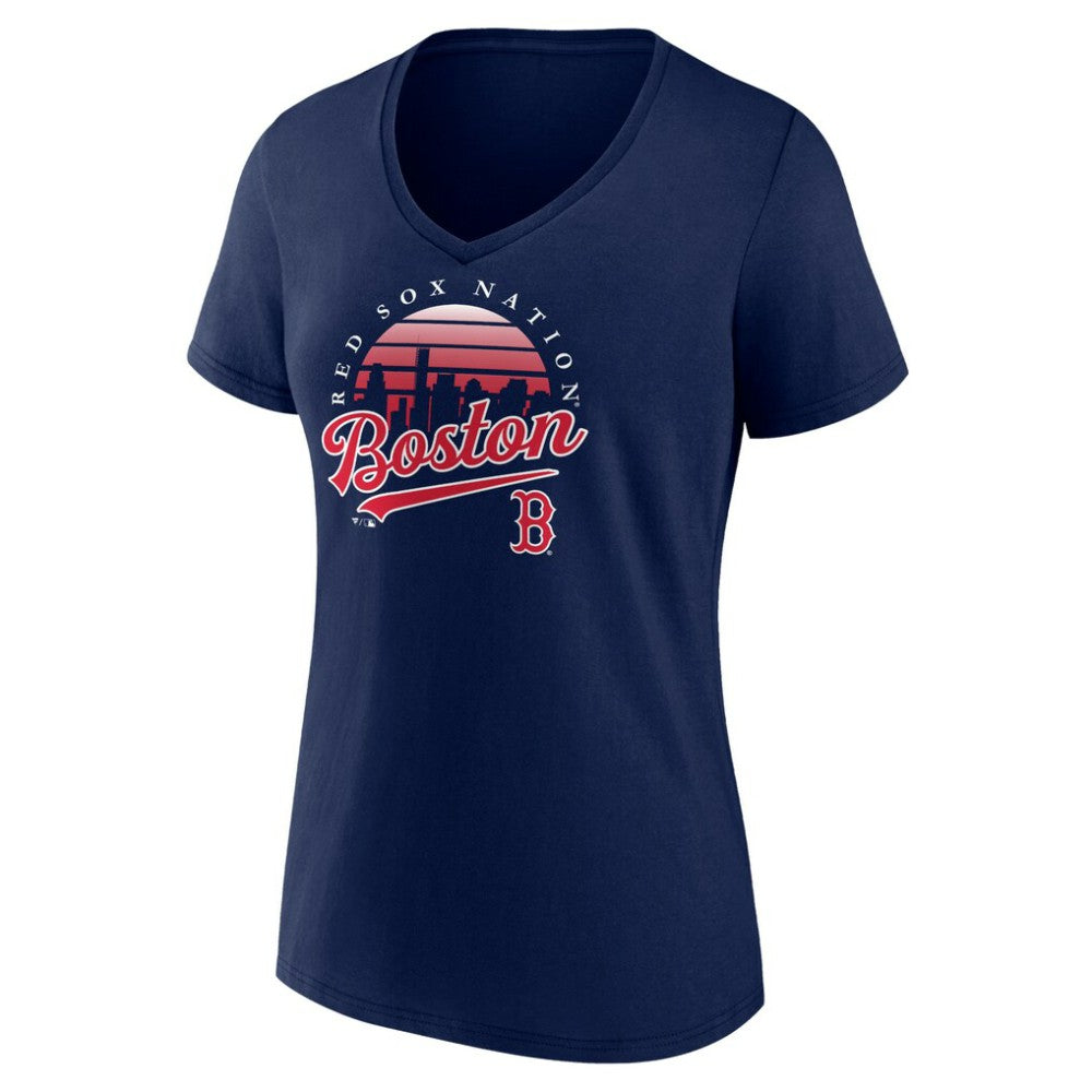 MLB Boston Red Sox Women's One Champion V-Neck T-Shirt
