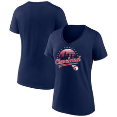 MLB Cleveland Guardians Women's One Champion V-Neck T-Shirt