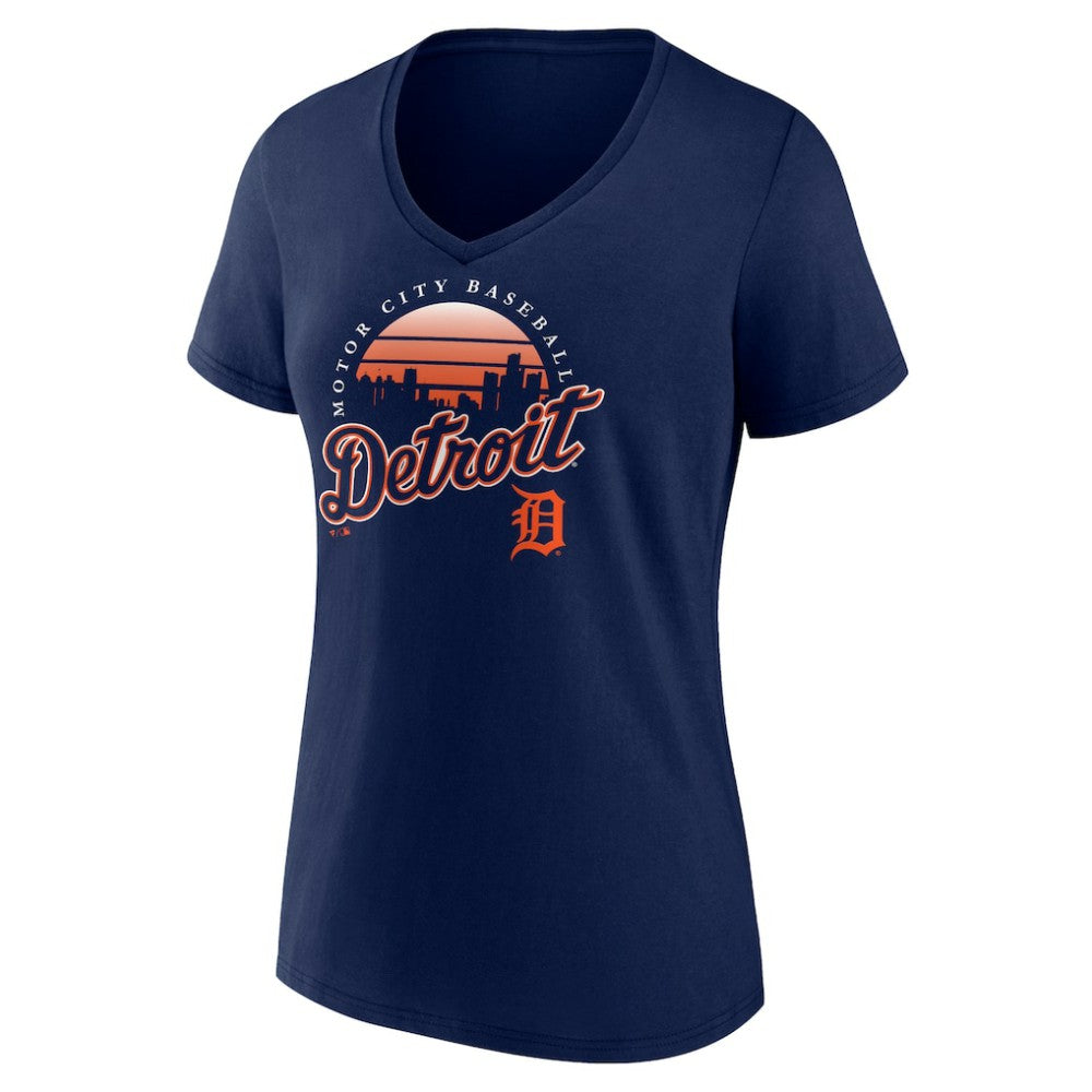 MLB Detroit Tigers Women's One Champion V-Neck T-Shirt