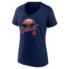 MLB Detroit Tigers Women's One Champion V-Neck T-Shirt