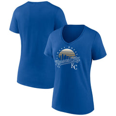 MLB Kansas City Royals Women's One Champion V-Neck T-Shirt