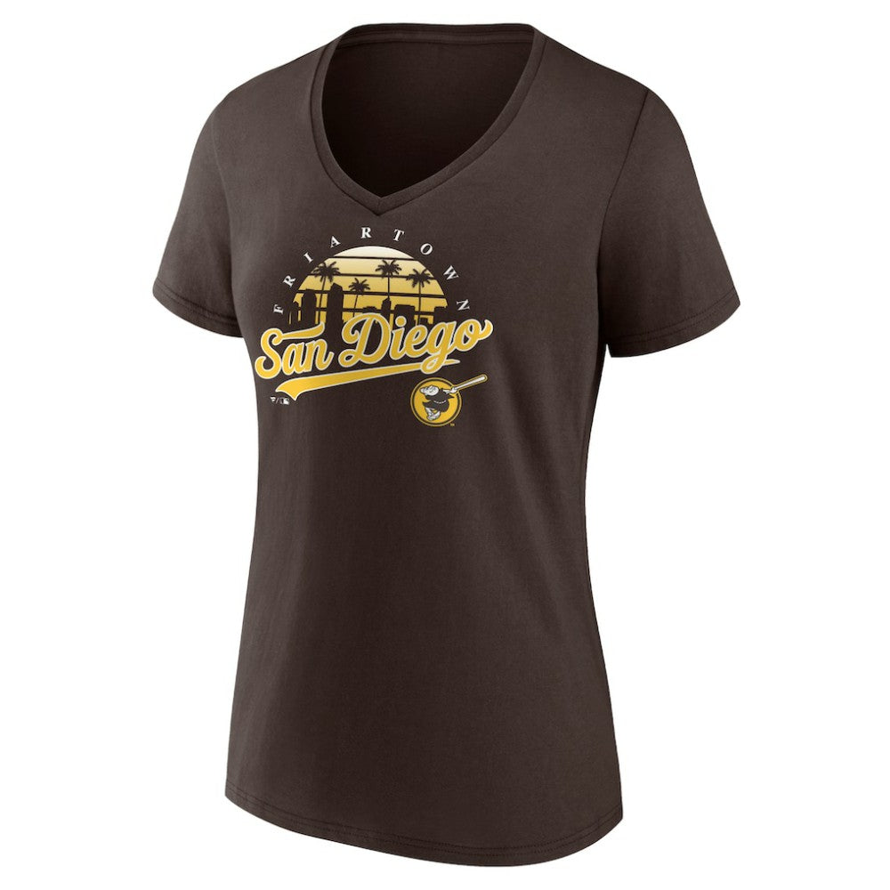 MLB San Diego Padres Women's One Champion V-Neck T-Shirt