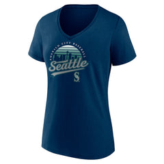 MLB Seattle Mariners Women's One Champion V-Neck T-Shirt